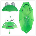 24Inch Long Children Umbrella with Safe Open and Closure